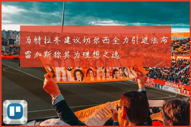 马特拉齐建议切尔西全力引进法布雷加斯称其为理想之选